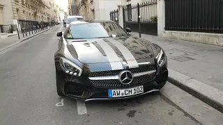 Mercedes AMG GT C190  462 ch in PAris France