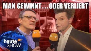 Lutz van der Horst und Ralf Kabelka auf den Wahlpartys in NRW | heute-show vom 19.05.2017