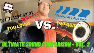 SuperTrapp Fatshots VS. Bassani DNT - Sound Comparison with Decibel readings