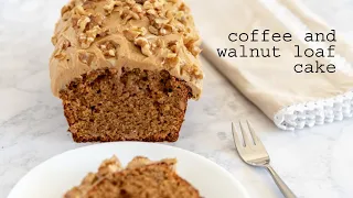 Coffee and Walnut Loaf Cake | traybakes & more