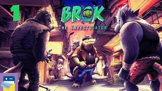 BROK the InvestiGator: iOS/Android Gameplay Walkthrough Part 1 (by Fabrice Breton / COWCAT)
