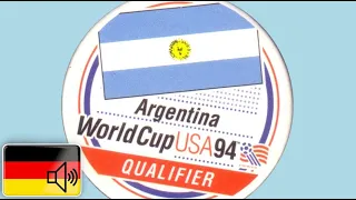 Argentina vs. Paraguay | USA '94 | FIFA World Cup Qualifier (29-8-1993) [GERMAN BROADCAST]