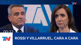 Agustín Rossi y Victoria Villarruel, frente a frente en el "Debate en A2V"