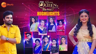 గోమతి ప్రియతో ప్రదీప్ కామెడీ - Super Queen Semi Finals 2 - Pradeep M, Gomathi Priya - Zee Telugu