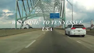 Driving from Columbus to Nashville. Tennessee. USA. June 17 , 2018 (music)