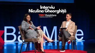 Niculina Gheorghiță - Interviu moderat de Ciprian Borșan la TEDxBaiaMare 2023 "A Question of Time"