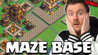 How to BEAT the LABYRINTH BASE in the Clan Capital in Clash of Clans