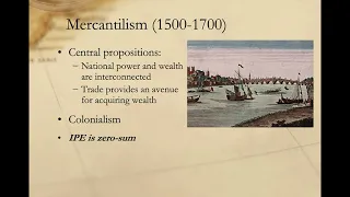 Liberalism, Mercantilism, and Political Economy