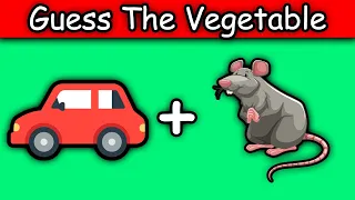 Guess The Vegetable From Emojis (Emoji Quiz)