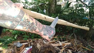 COMBATIVE EDGE SALUS!!! #knifereview #bushcraft #fightingknife #camping