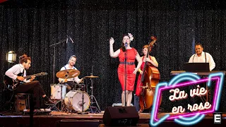 SWING DELIRIUM Jazz Band LIVE à la Cours Royale Cabaret "LA VIE EN ROSE" @Lunarossaprod