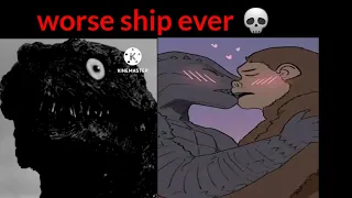 Godzilla becoming uncanny 💀 || kaiju curse ship ||