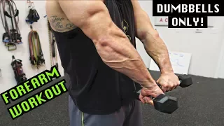 Intense 5 Minute Dumbbell Forearm Workout #2