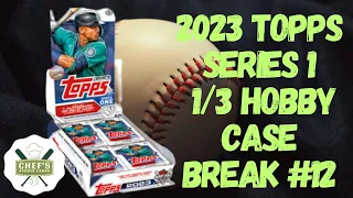 2023 TOPPS SERIES 1 - 1/3 HOBBY CASE BREAK #12 - LIVE 2/25/2023