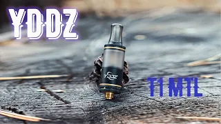 Отличный мтл бак с тугой затяжкой YDDZ T1 MTL RTA