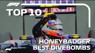Daniel Ricciardo Top 10 Divebombs