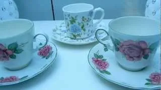 ~New in Vintage Teacups & Saucers.