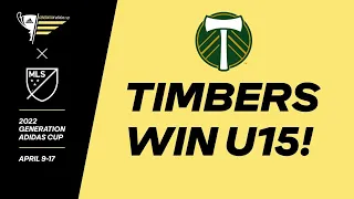 Generation adidas Cup HIGHLIGHTS | Portland Timbers U15s defeat Valencia CF U15s in Cup Final!