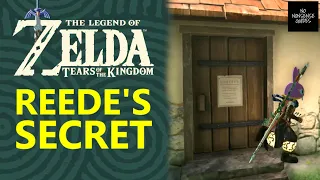 Zelda ToTK Reede's Secret - How to Get Into Reede's Shed in Tears of Kingdom