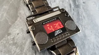 Flüd Boombox Men's LED Watch Original Bracelet and Box Fully Functional HUGE