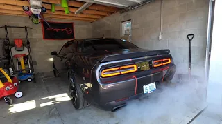 CAMMED E85 HELLCAT COLD START!!! **LOUD**