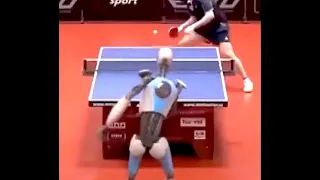 This Perfect Fake Ping Pong Is AI. It Fooled Me. Robot Plays Human & Wins.