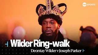 THE KING IS READY! 👑 | Deontay Wilder's Epic Ring Walk #DayOfReckoning 🇸🇦