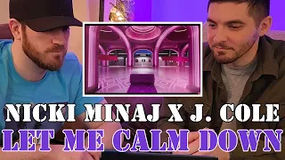 First Time Hearing: Nicki Minaj x J. Cole - Let Me Calm Down | Reaction