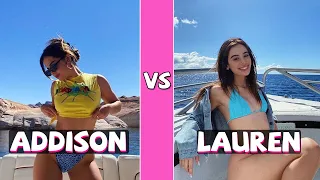 Addison Rae Vs Lauren Kettering TikTok Dance Battle