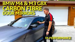 BMW M3 (G80) M4 (G82 & G83) M-Performance Carbon Fibre Mirrors