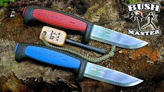 Нержавейка против углеродки. Нож Mora Pro S против Morakniv Pro C.