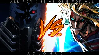 ALL FOR ONE VS. ONE FOR ALL | Boku no hero academia RAP | 2021 | AdloMusic (Prod: Gradozero Beats)