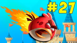 Злые птички выгоняют свинок Angry Birds 🏹 #27 | Мультфильм смотреть онлайн | Игры на телефон андроид