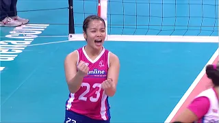 Jema Galanza fires 5-straight points | 2022 PVL Invitational Conference