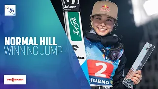 Sara Takanashi (JPN) | Winner | Women's Normal Hill | Ljubno | FIS Ski Jumping