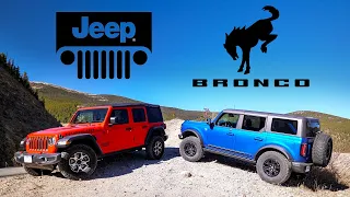 Bronco Vs Wrangler Off-road and On-Road - Decisions, Decisions | Everyday Driver TV Season 10