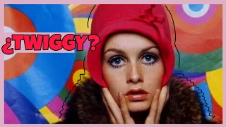 TWIGGY MAQUILLAJE DE LOS 60'S