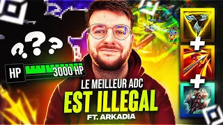 LE MEILLEUR ADC DU JEU EST ILLEGAL ! PLUS DE 3000 HP CA N'A AUCUN SENS ! (Ft Arkadia - GM 900LP)