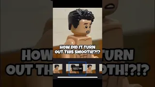 Smooth LEGO Face Animation… #shorts