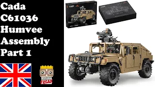 Cada C61036 - Humvee 1:8 - Assembly Part 1