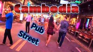 Cambodia, Siem Reap Pub Street..... What's the big deal!?