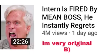 Reacting to Dhar Man - Intern is fired by mean boss he "instantly regerts it"