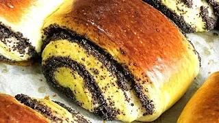 Булочка с маком. "РАКУШКА С МАКОМ".Рецепты от Галины/Poppy seed buns