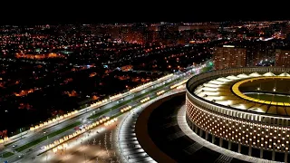 Krasnodar stadium tonight (DJI Mavic 2 Pro)