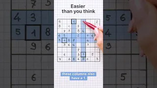 How to play Sudoku in 15 seconds #sudoku #shorts