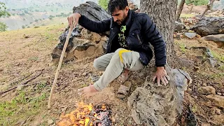 "Spring rain and its effects on the lives of villagers"