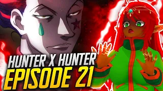 THIS EXAM GOT INSANE! | Hunter x Hunter Ep 21 Reaction