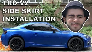 🛠 НОВІ ПОРОГИ ДЛЯ ГТ-ШКИ — TRD V2 / New Side Skirt for GT86 / BRZ / FR-S