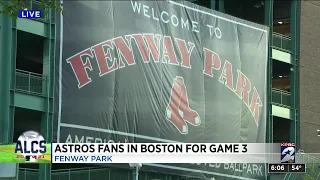 Astros fans in Boston for Game 3