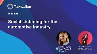 Social Listening for the automotive industry